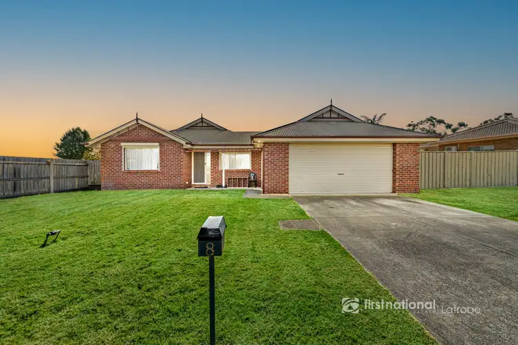Main view of Homely house listing, 8 Oak Avenue, Traralgon VIC 3844