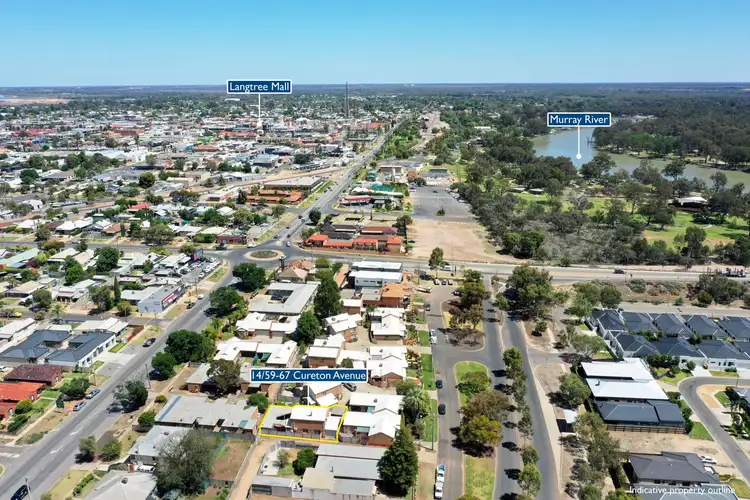 Second view of Homely townhouse listing, 14/59-67 Cureton Avenue, Mildura VIC 3500