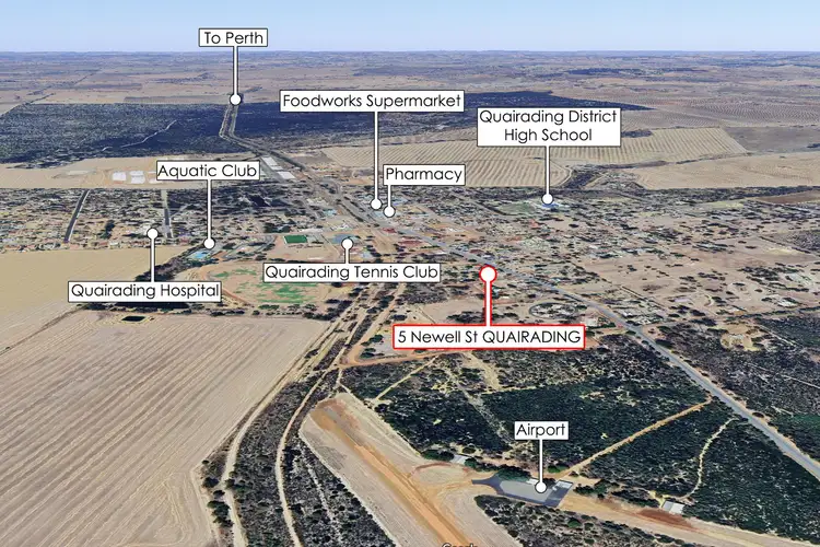 Third view of Homely land listing, 5 Newell Street, Quairading WA 6383