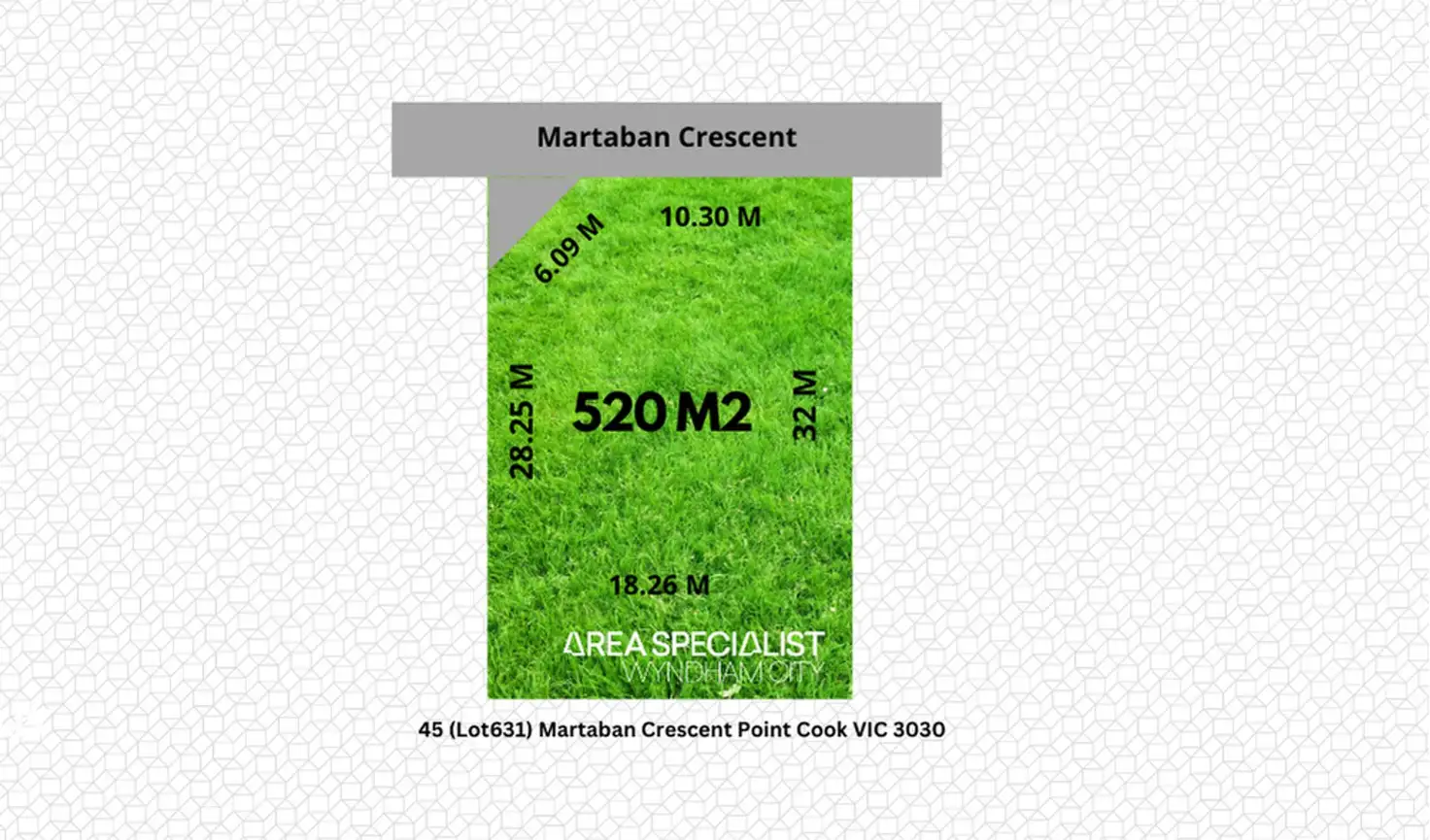 Main view of Homely land listing, 45 Martaban Crescent, Point Cook VIC 3030