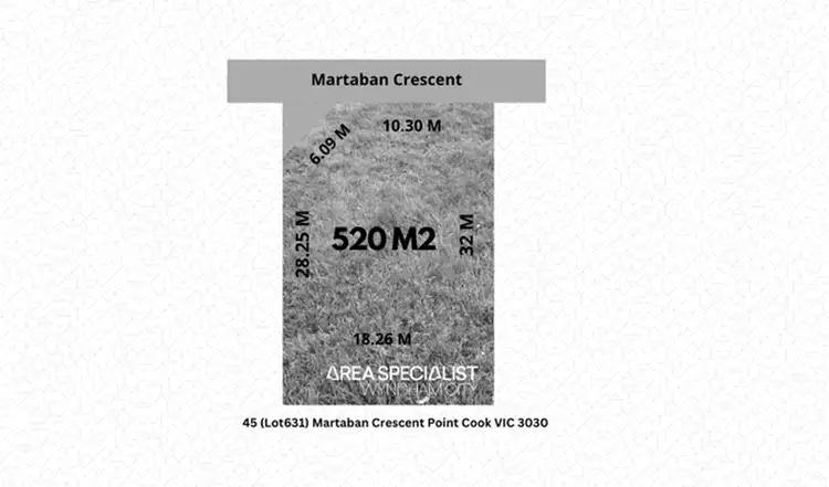 Second view of Homely land listing, 45 Martaban Crescent, Point Cook VIC 3030