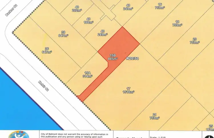 Main view of Homely land listing, 15B Hehir Street, Belmont WA 6104