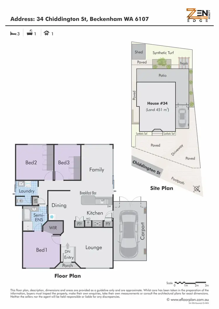 Third view of Homely house listing, 34 Chiddington Street, Beckenham WA 6107