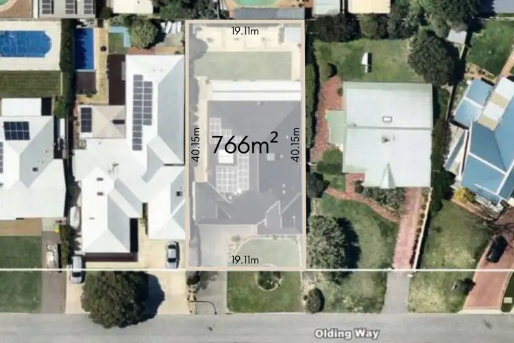 Second view of Homely house listing, 25 Olding Way, Melville WA 6156