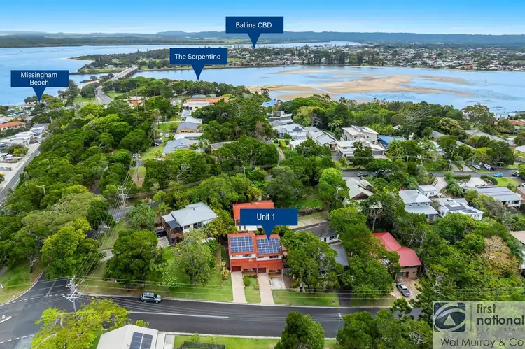 Main view of Homely unit listing, 1/4 Coogee Street, East Ballina NSW 2478