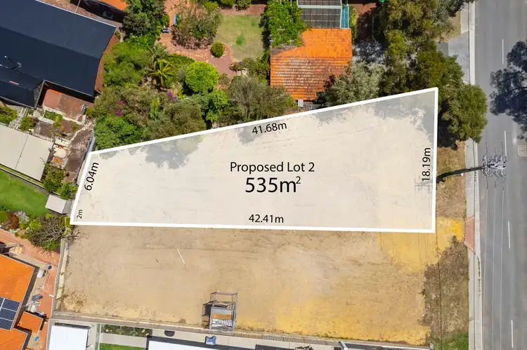 Main view of Homely land listing, 8a Frobisher Avenue, Sorrento WA 6020