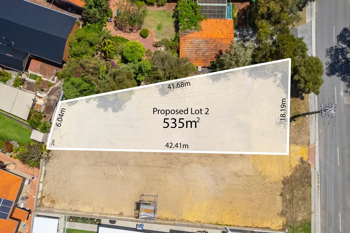Main view of Homely land listing, 8a Frobisher Avenue, Sorrento WA 6020