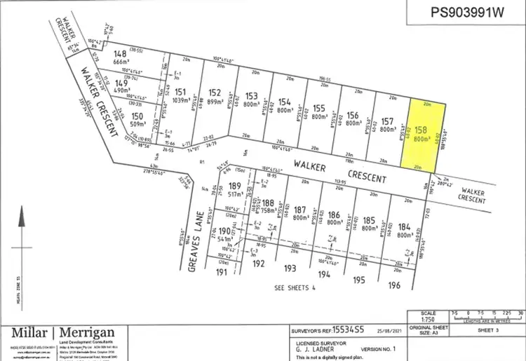 Main view of Homely land listing, Lot 158 Beard Road, Traralgon VIC 3844