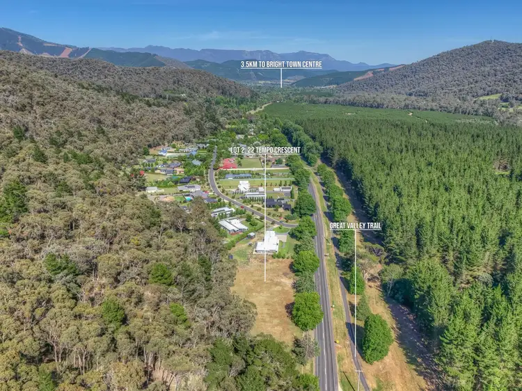 Third view of Homely land listing, 2/22 Tempo Crescent, Bright VIC 3741
