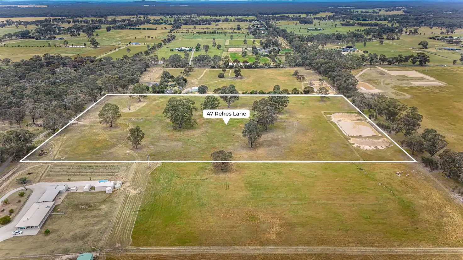 Main view of Homely land listing, 47 Rehes Lane, Goornong VIC 3557