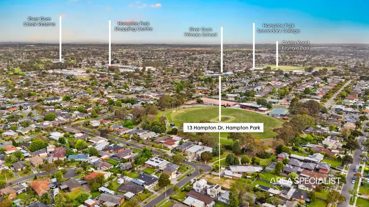Third view of Homely land listing, 13 Hampton Drive, Hampton Park VIC 3976
