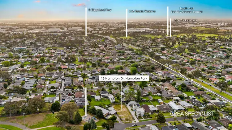 Fourth view of Homely land listing, 13 Hampton Drive, Hampton Park VIC 3976