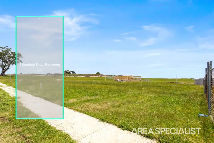 Main view of Homely land listing, 1 Burchett Drive, Poowong VIC 3988
