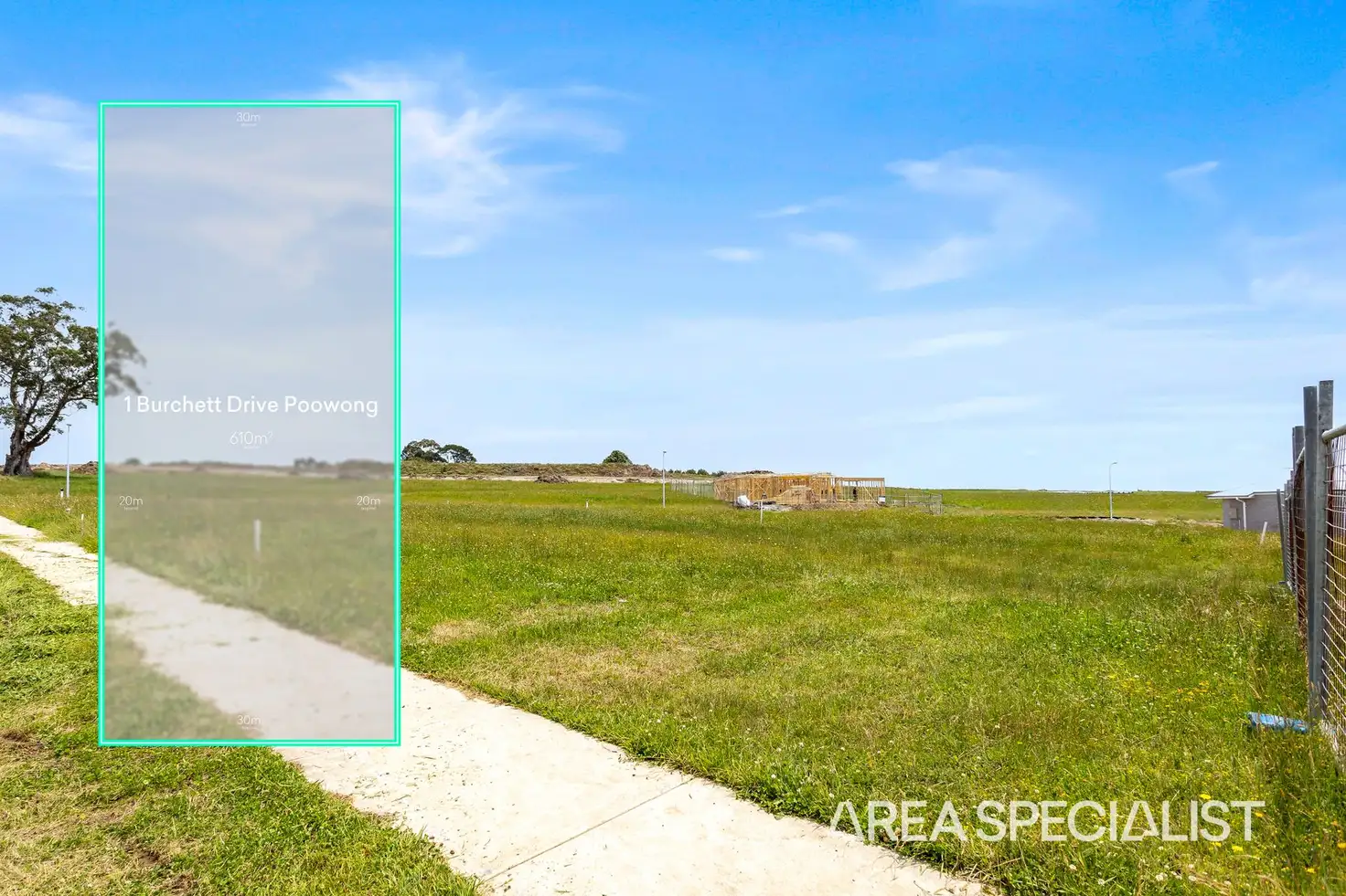 Main view of Homely land listing, 1 Burchett Drive, Poowong VIC 3988