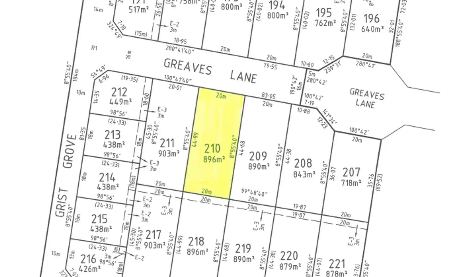 Main view of Homely land listing, Lot 210 Greaves Lane, Traralgon VIC 3844