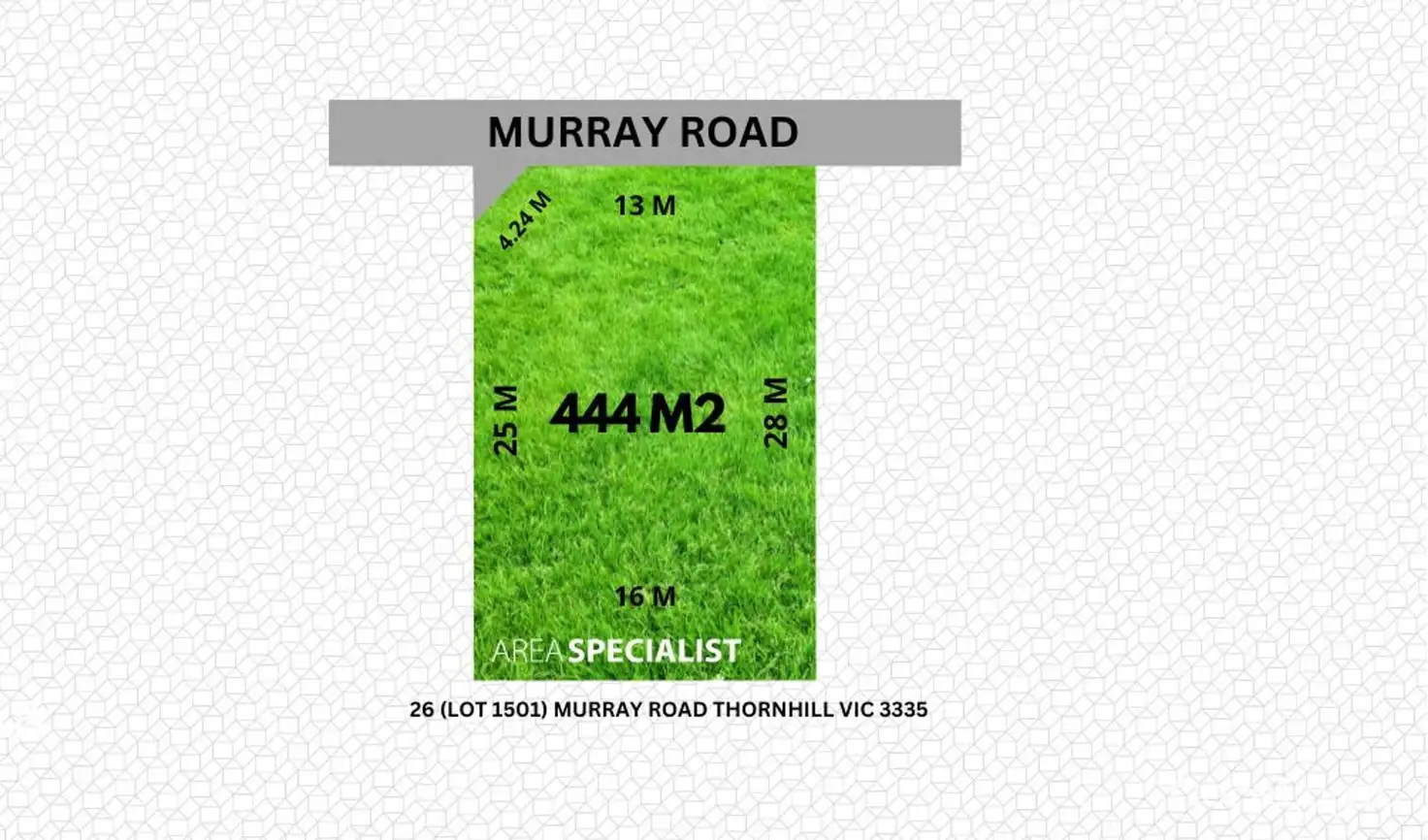 Main view of Homely land listing, 26 Murray Road, Thornhill Park VIC 3335