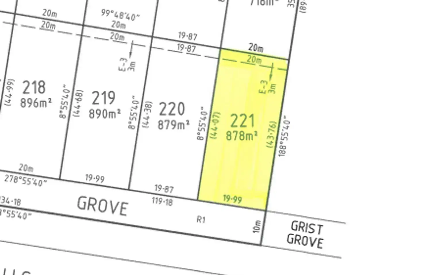 Main view of Homely land listing, Lot 221 Grist Grove, Traralgon VIC 3844