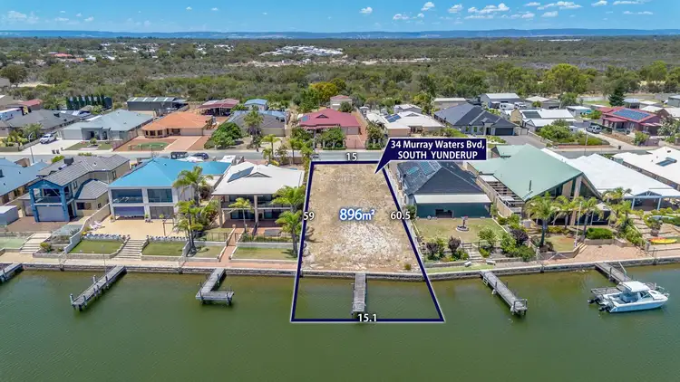 Sixth view of Homely land listing, 34 MURRAY WATERS BOULEVARD, South Yunderup WA 6208