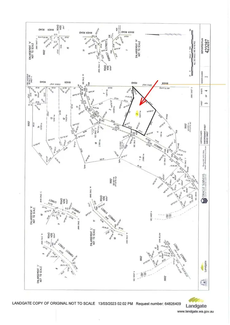 Third view of Homely land listing, LOT Lot, 3 Forrest Street, Boddington WA 6390
