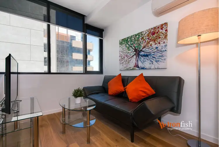 Second view of Homely apartment listing, 4406/33 Rose Lane, Melbourne VIC 3000