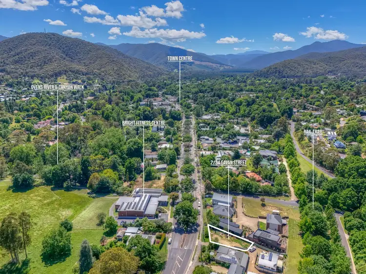 Main view of Homely land listing, 2/34 Gavan Street, Bright VIC 3741