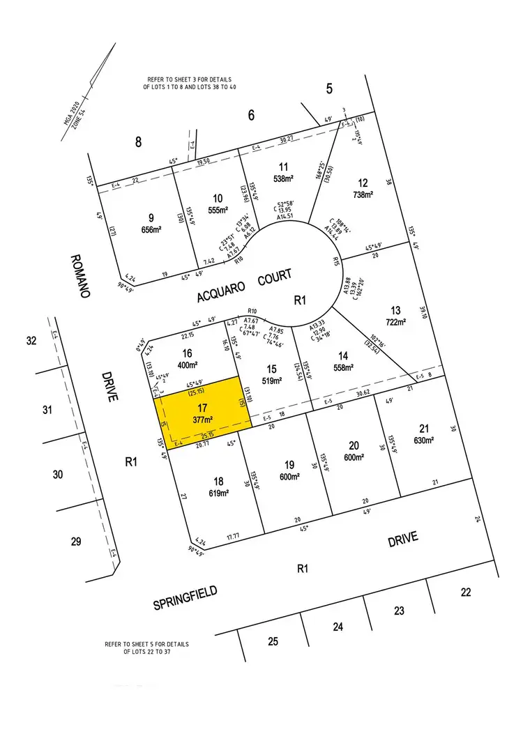 Main view of Homely land listing, 15 Romano Drive, Mildura VIC 3500