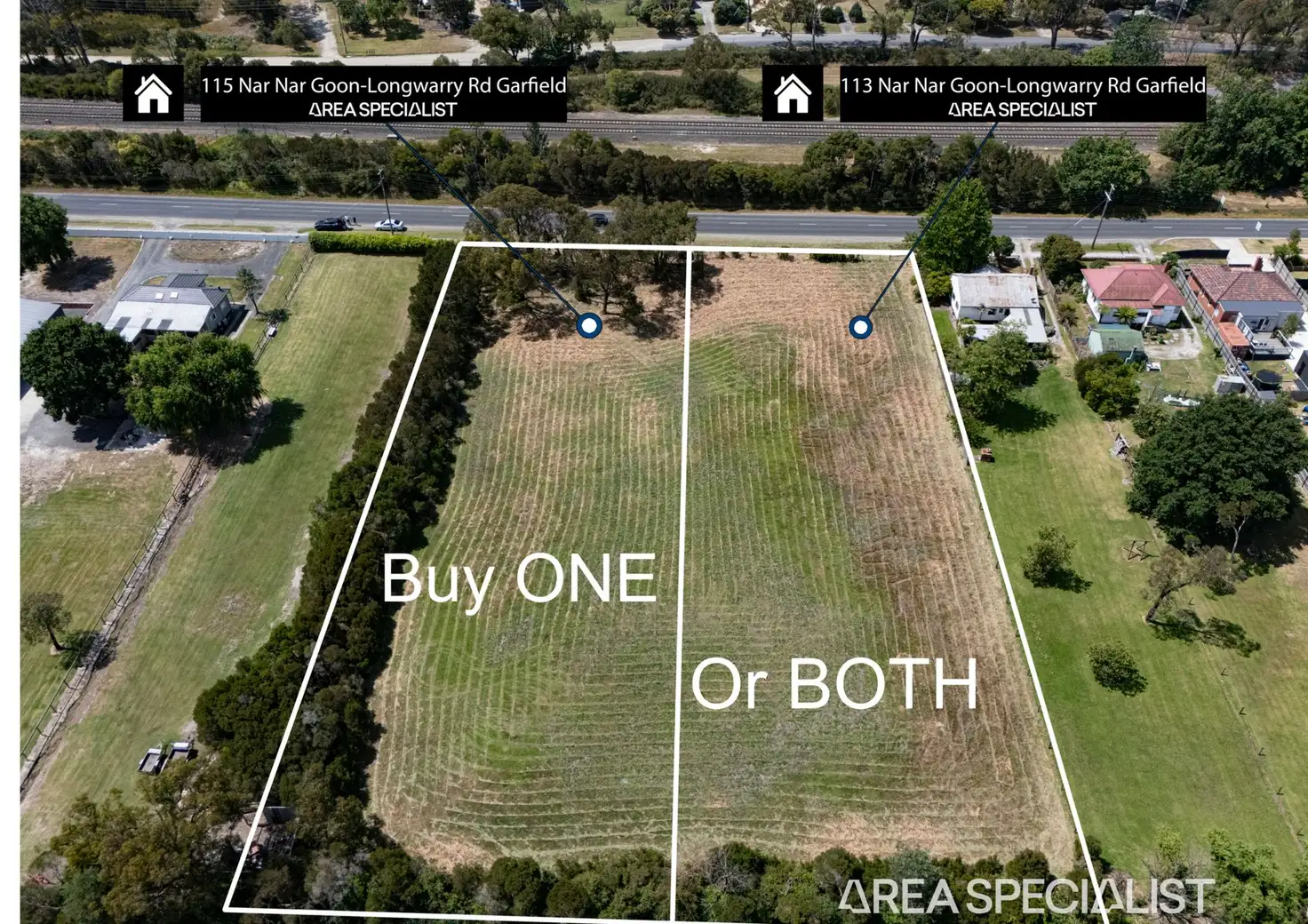 Main view of Homely land listing, 113-115 Nar Nar Goon-Longwarry Road, Garfield VIC 3814