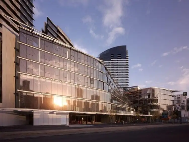 Main view of Homely apartment listing, 405/757 Bourke Street, Docklands VIC 3008