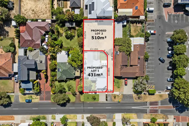 Main view of Homely land listing, 156A Jersey Street, Wembley WA 6014