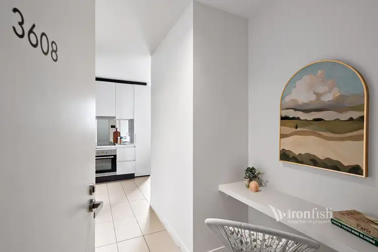 Second view of Homely apartment listing, 3608/639 Londsdale Street, Melbourne VIC 3000