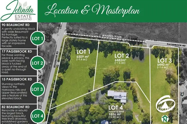 Main view of Homely land listing, 17 Pagebrook Road, Berwick VIC 3806
