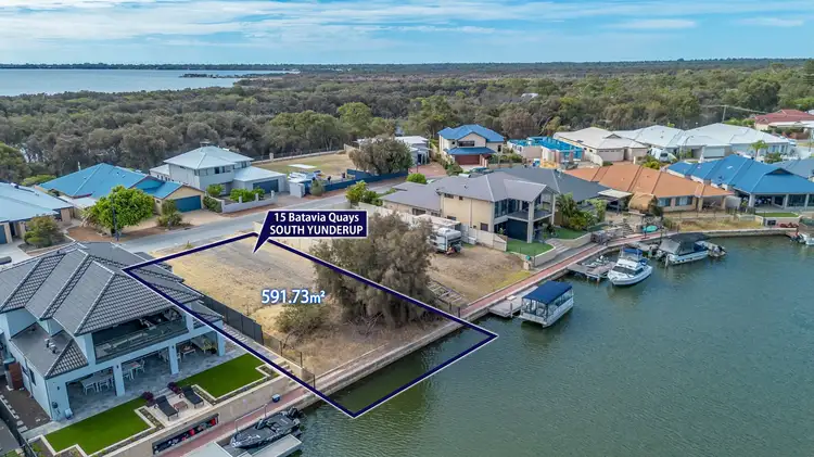 Third view of Homely land listing, 15 BATAVIA QUAYS, South Yunderup WA 6208