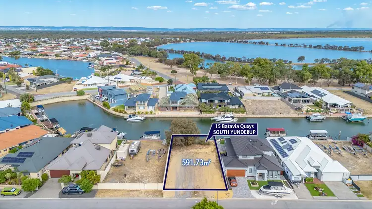Fourth view of Homely land listing, 15 BATAVIA QUAYS, South Yunderup WA 6208