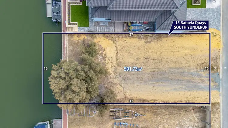 Fifth view of Homely land listing, 15 BATAVIA QUAYS, South Yunderup WA 6208