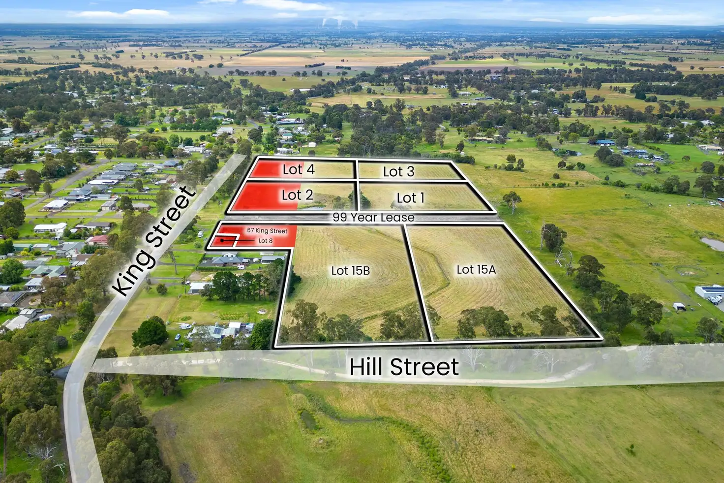 Main view of Homely land listing, Lots 1, 2, 3 & 4 King Street, Toongabbie VIC 3856