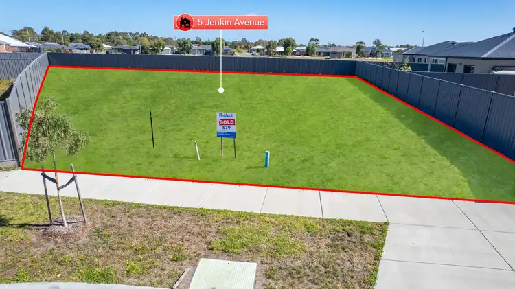 Main view of Homely land listing, 5 Jenkin Avenue, Wonthaggi VIC 3995