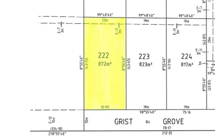 Main view of Homely land listing, Lot 222 Grist Grove, Traralgon VIC 3844