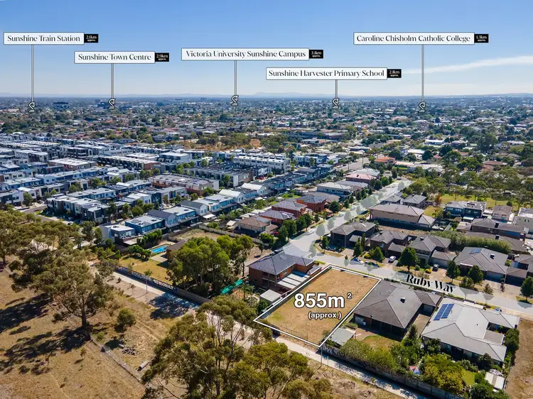 Third view of Homely land listing, 85 Ruby Way, Braybrook VIC 3019