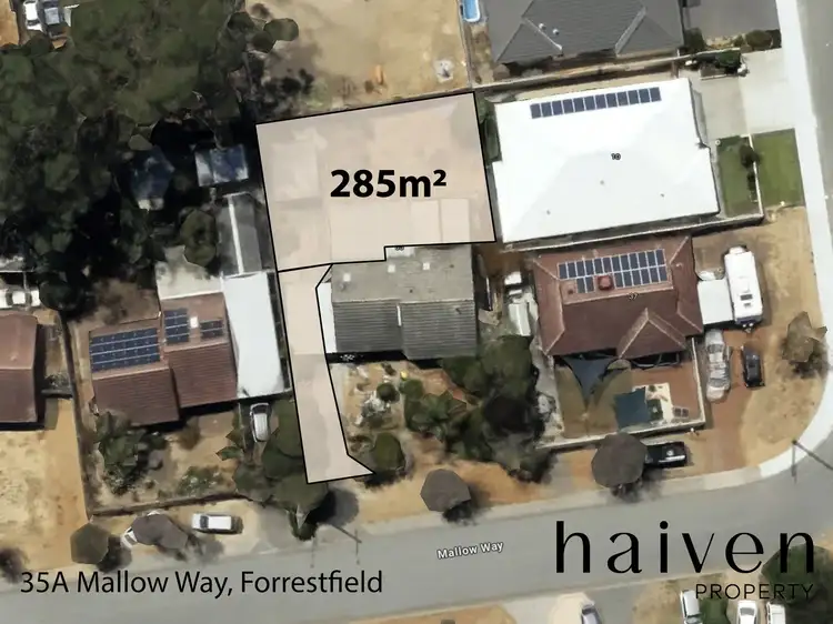 Main view of Homely land listing, 35A MALLOW WAY, Forrestfield WA 6058