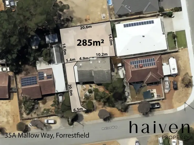Second view of Homely land listing, 35A MALLOW WAY, Forrestfield WA 6058