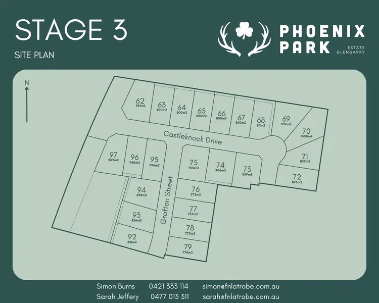 Main view of Homely land listing, LOT Lot 70, 74 Castleknock Drive, Glengarry VIC 3854