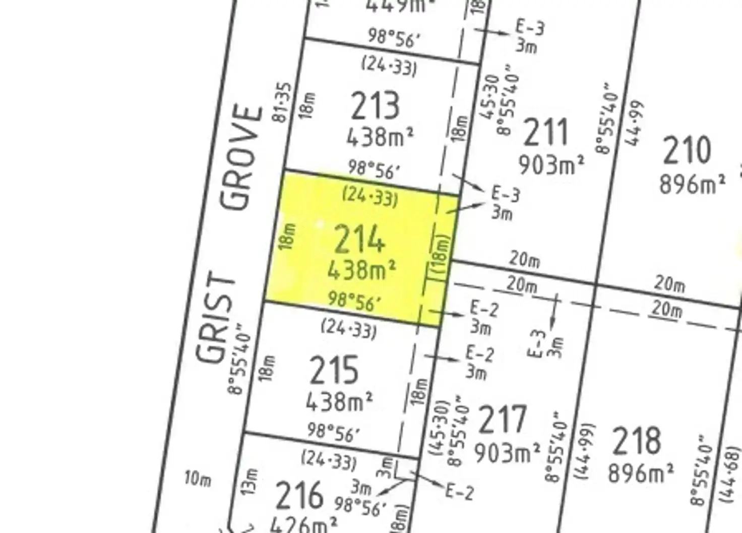 Main view of Homely land listing, Lot 214 Grist Grove, Traralgon VIC 3844