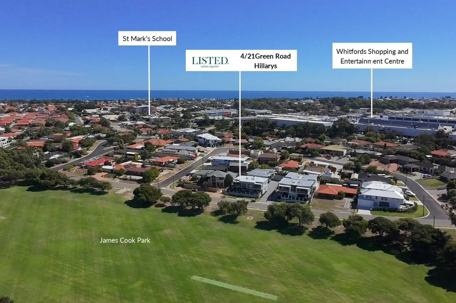 Main view of Homely unit listing, 4/21 Green Road, Hillarys WA 6025