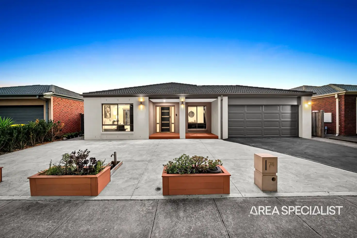 Main view of Homely house listing, 74 Bushlark Crescent, Williams Landing VIC 3027