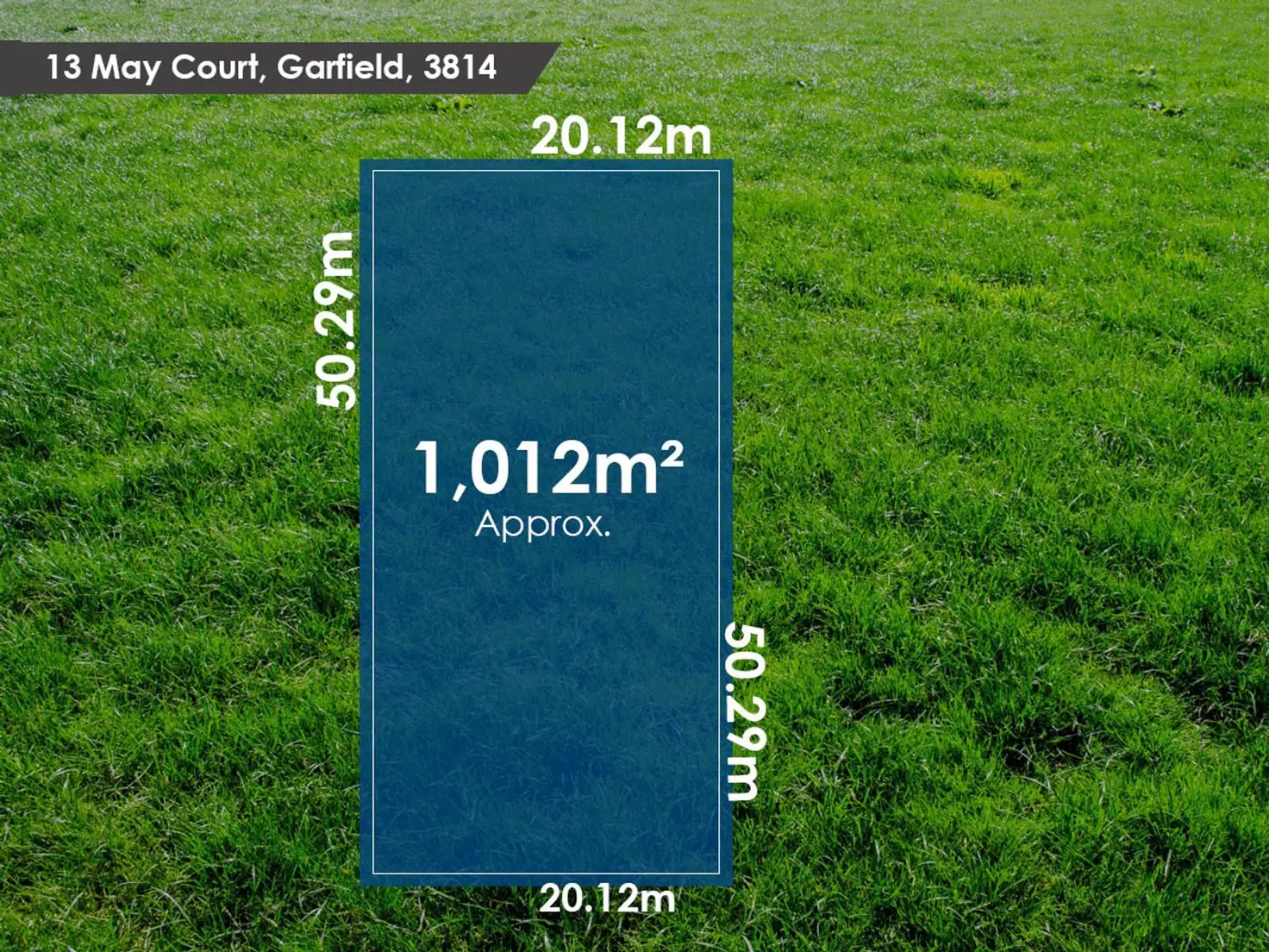 Main view of Homely land listing, 13 May Court, Garfield VIC 3814