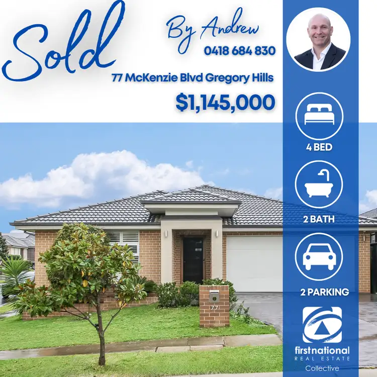77 McKenzie Boulevard, Gregory Hills NSW 2557