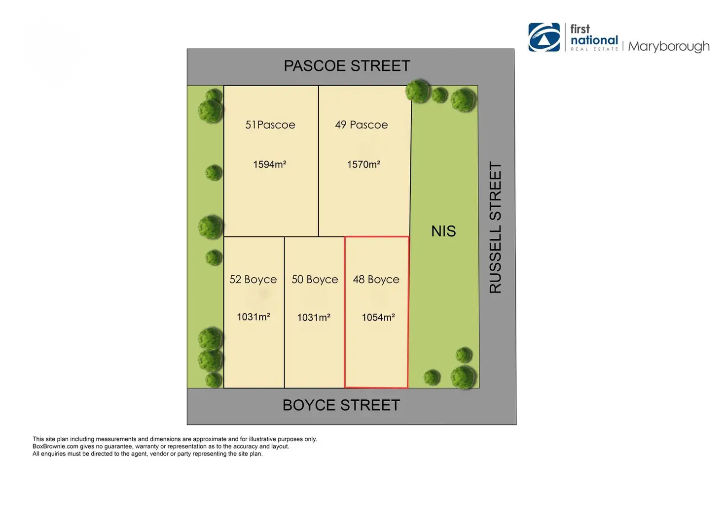 Main view of Homely land listing, 48 Boyce Street, Avoca VIC 3467