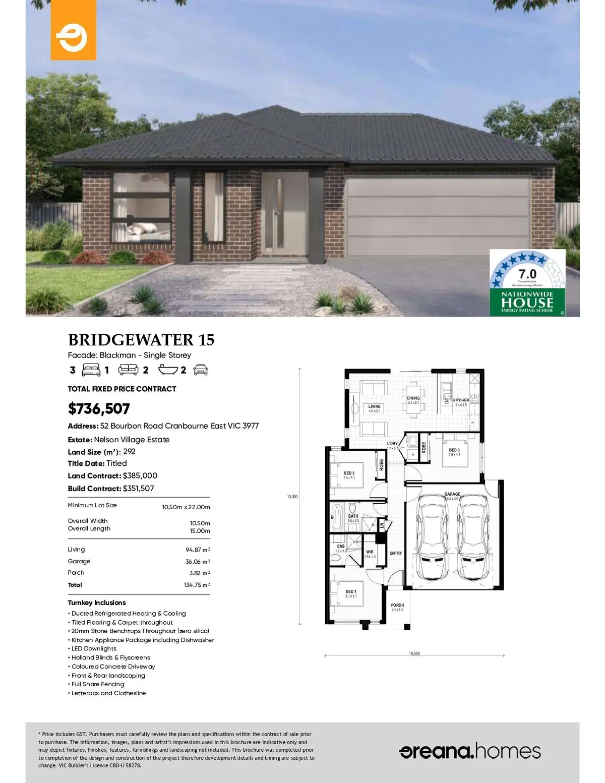 Main view of Homely house listing, 52 Burnon Road, Cranbourne East VIC 3977