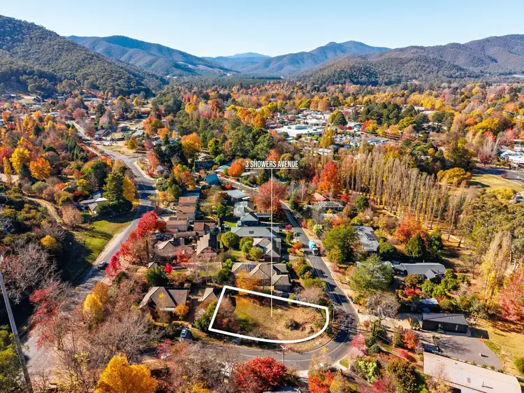 Main view of Homely land listing, 3 Showers Avenue, Bright VIC 3741