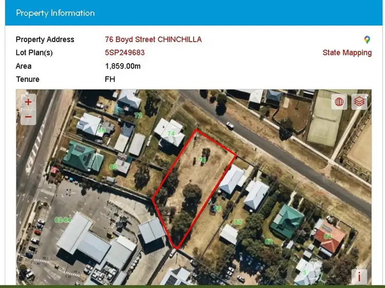 Fifth view of Homely land listing, 76 BOYD STREET, Chinchilla QLD 4413